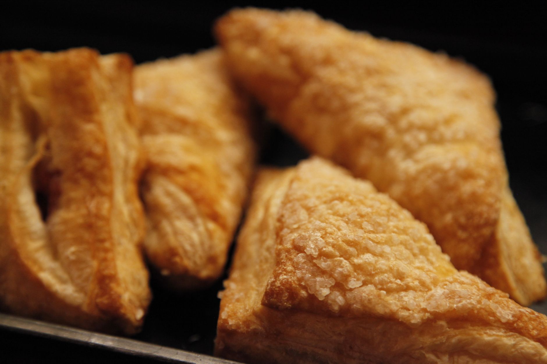 pâte feuilletée dorée